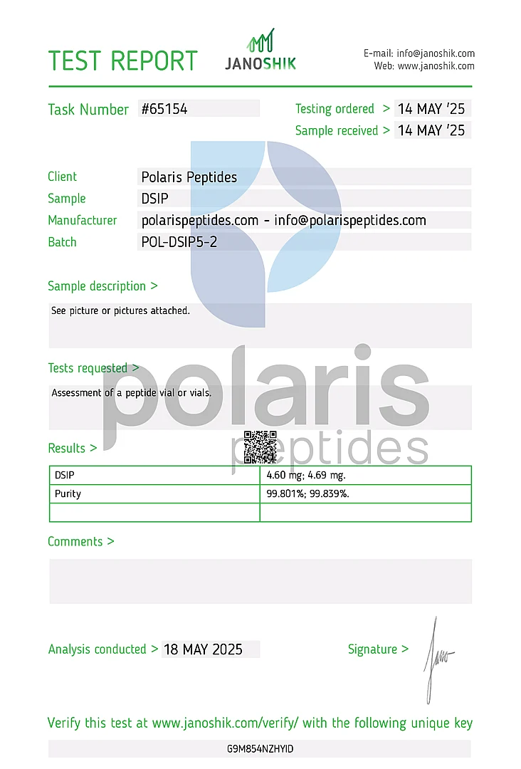 DSIP 5mg (Delta Sleep-Inducing Peptide) 3 30aa