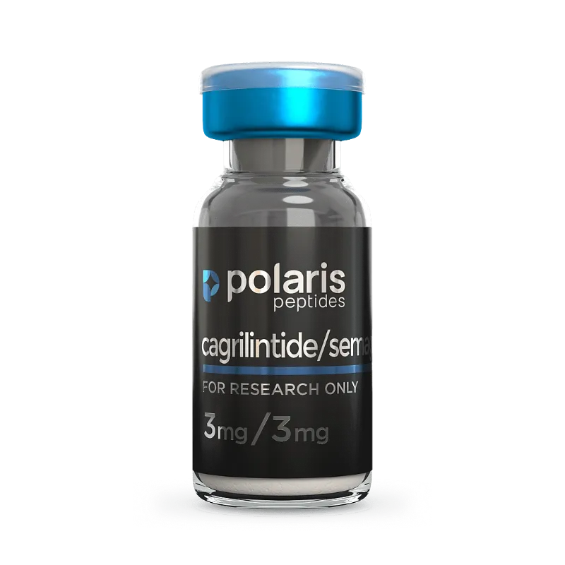 Cagrilintide Semaglutide Blend 3mg/3mg 1 Cagrilintide Semaglutide blend 3mg vial from Polaris Peptides