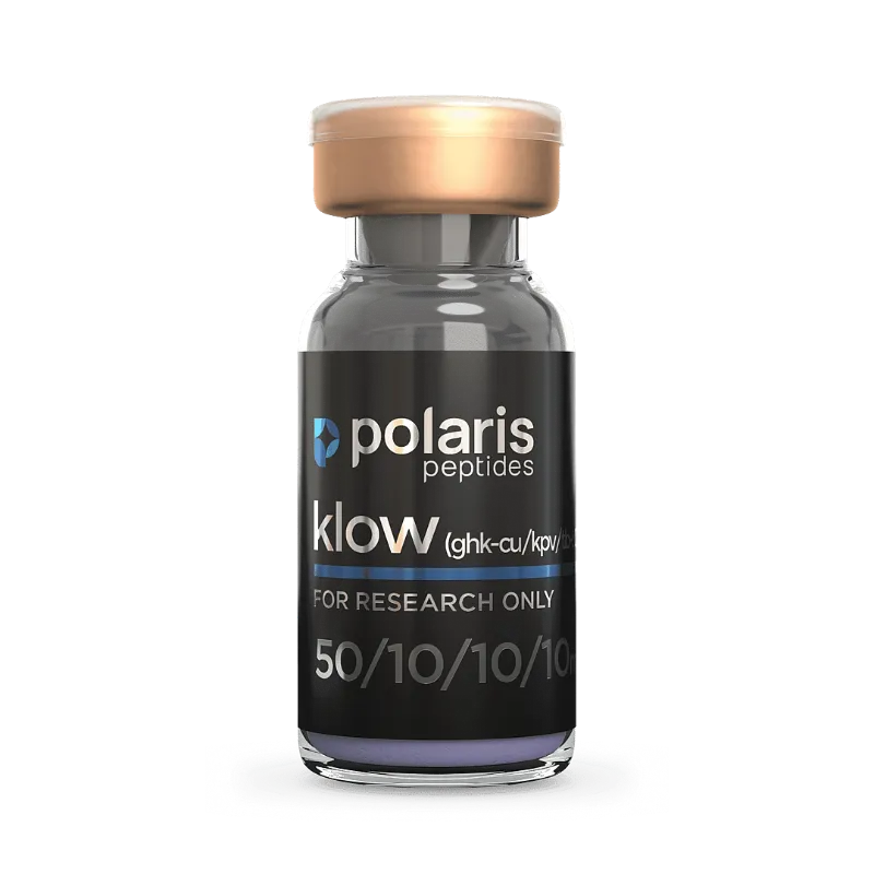 KLOW Blend 80mg (GHK-Cu, KPV, TB-500, BPC-157) 1 KLOW blend 80mg vial from Polaris Peptides