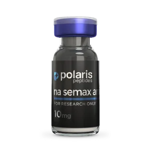 N-Acetyl Semax Amidate 10mg vial from Polaris Peptides