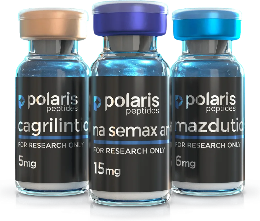 About Polaris Peptides: research peptide vials from cagrilintide to mazdutide