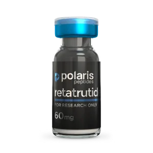 Retatrutide 60mg vial from Polaris Peptides